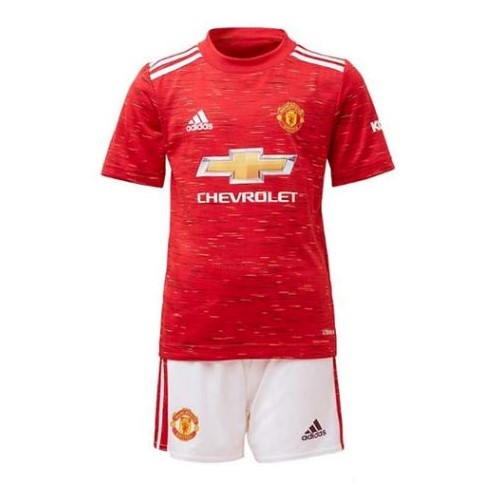 Camiseta Manchester United Primera equipo Niños 2020-21